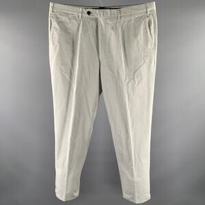 ISAIA Size 36 Grey Straight Casual Pants